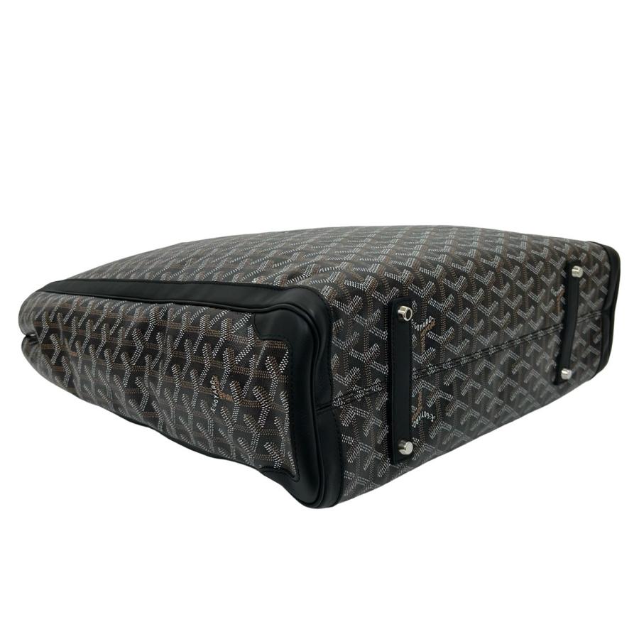Goyard 黒 トートバッグ 保存袋付き GOYARD（ゴヤール） ほぼ未使用 袋付き サック ヴォルテール レザー
