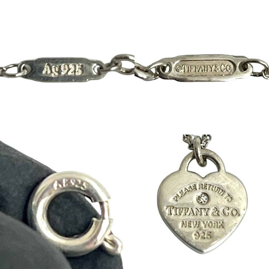 TIFFANY&Co.（ティファニー） 極 美品 リターントゥ ブルー ダブル