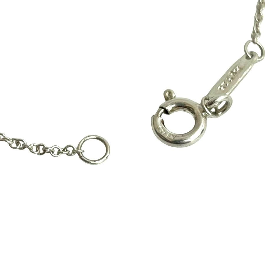 TIFFANY&Co.（ティファニー） 極 美品 リターントゥ ブルー ダブル