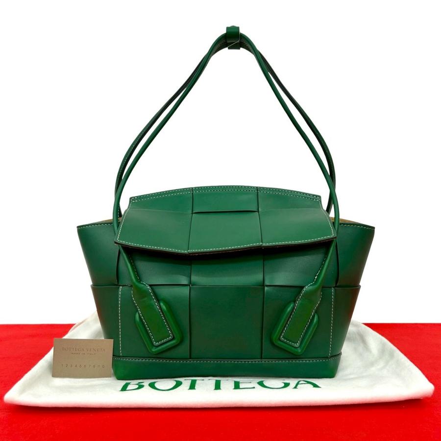極 美品 袋付き BOTTEGA VENETA ボッテガヴェネタ アルコ マキシ 