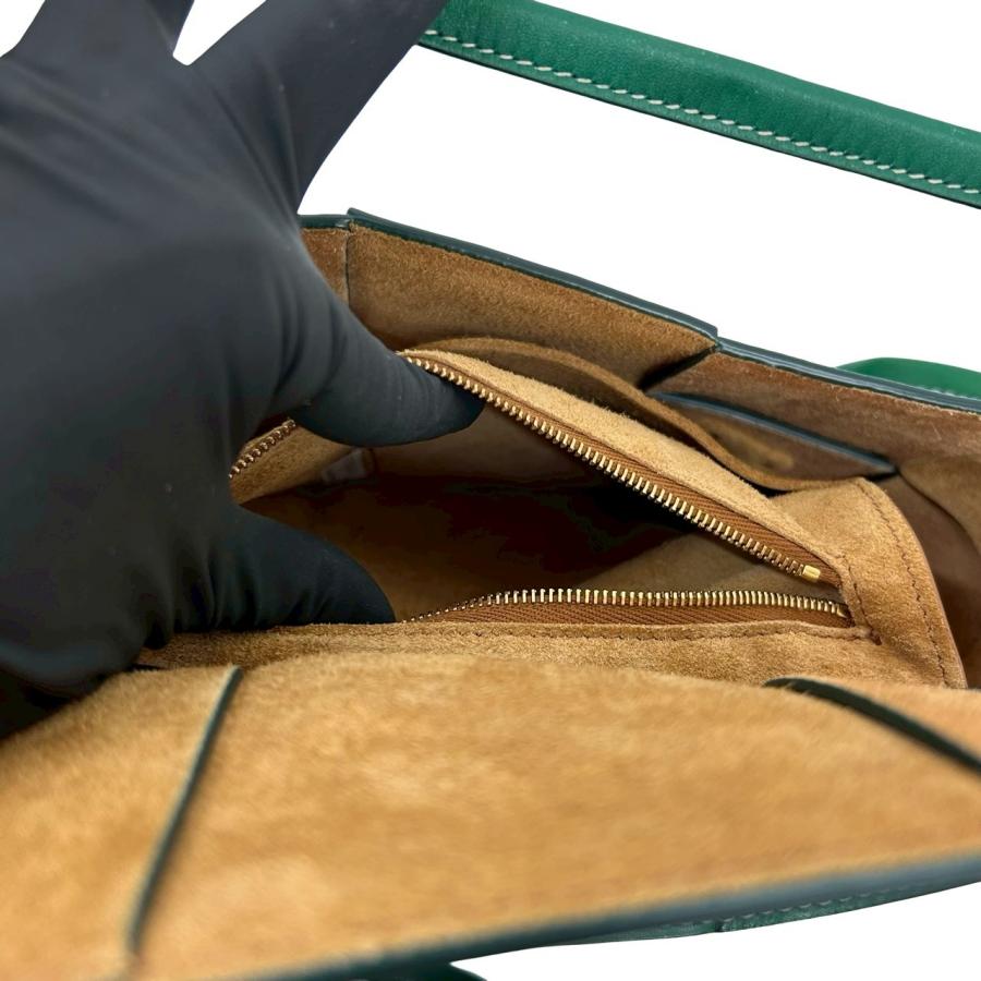 極 美品 袋付き BOTTEGA VENETA ボッテガヴェネタ アルコ マキシ 
