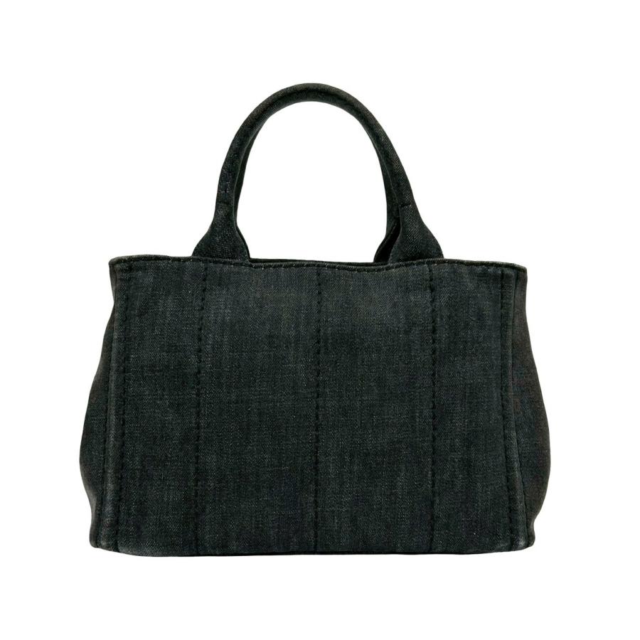 PRADA（プラダ） ほぼ未使用 袋付き カナパ コットン デニム 2way