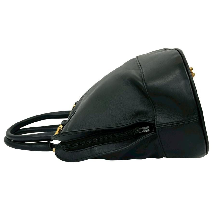 LOEWE（ロエベ） 極 美品 ヴィンテージ アナグラム ロゴ ナッパ レザー