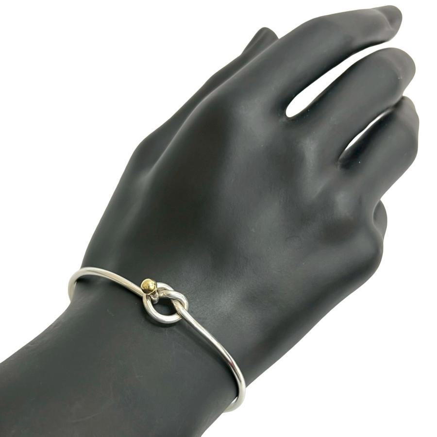 TIFFANY&Co.（ティファニー） 極 美品 フック＆アイ ラブノット