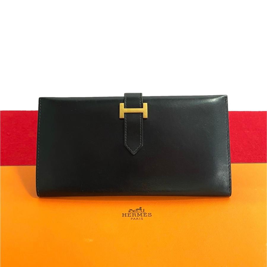 極美品】 HERMES エルメス 長財布 財布 カードケース ビンテージ 極美