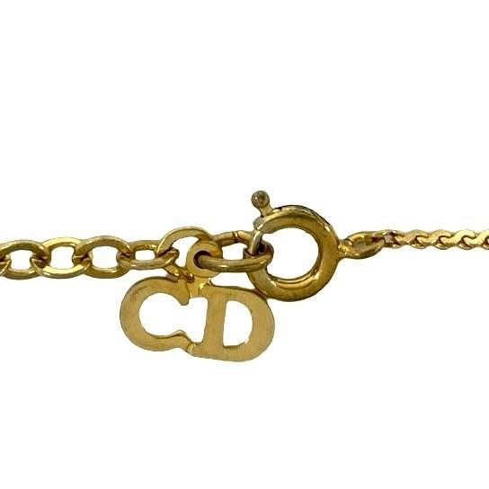 極 美品 Christian Dior ディオール CD ロゴ モチーフ トップ GP