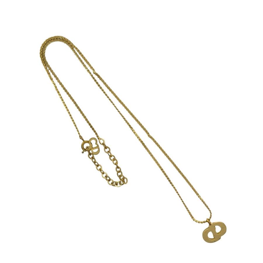 極 美品 Christian Dior ディオール CD ロゴ モチーフ トップ GP