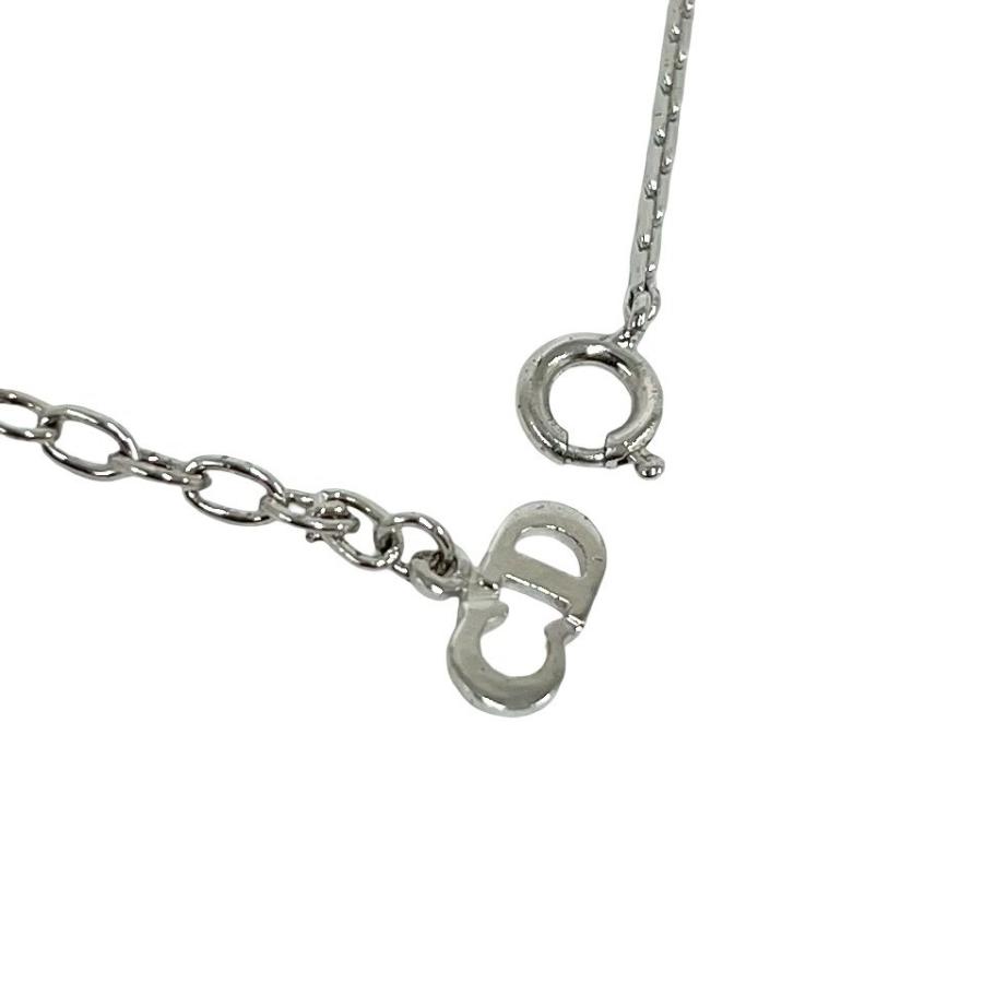 極 美品 Christian Dior ディオール CD ロゴ モチーフ メッキ ライン 