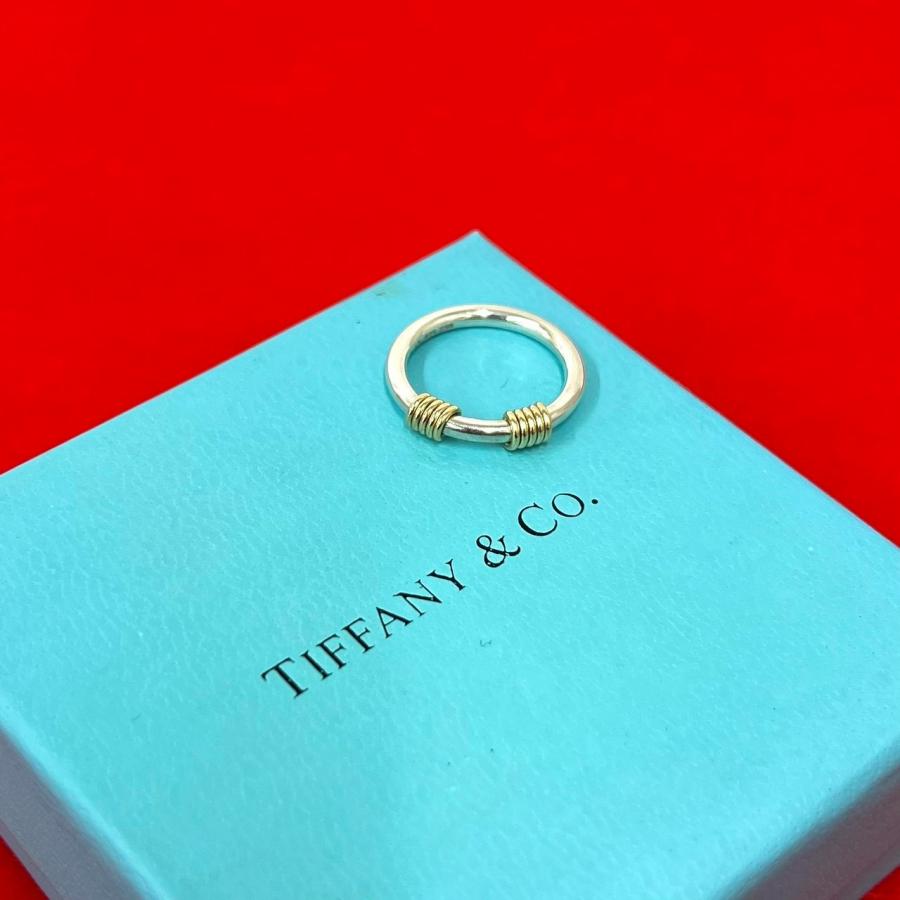 TIFFANY&Co.（ティファニー） 極 美品 バンドウィズ 2ワイヤー リング