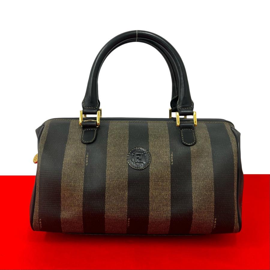 FENDI（フェンディ） 極 美品 ヴィンテージ ペカン柄 ストライプ