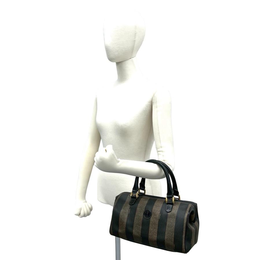 FENDI（フェンディ） 極 美品 ヴィンテージ ペカン柄 ストライプ 