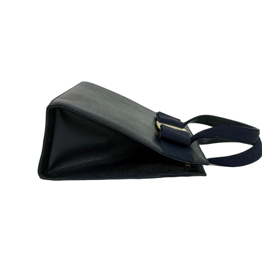 極 美品 Salvatore Ferragamo サルヴァトーレフェラガモ ヴァラリボン 