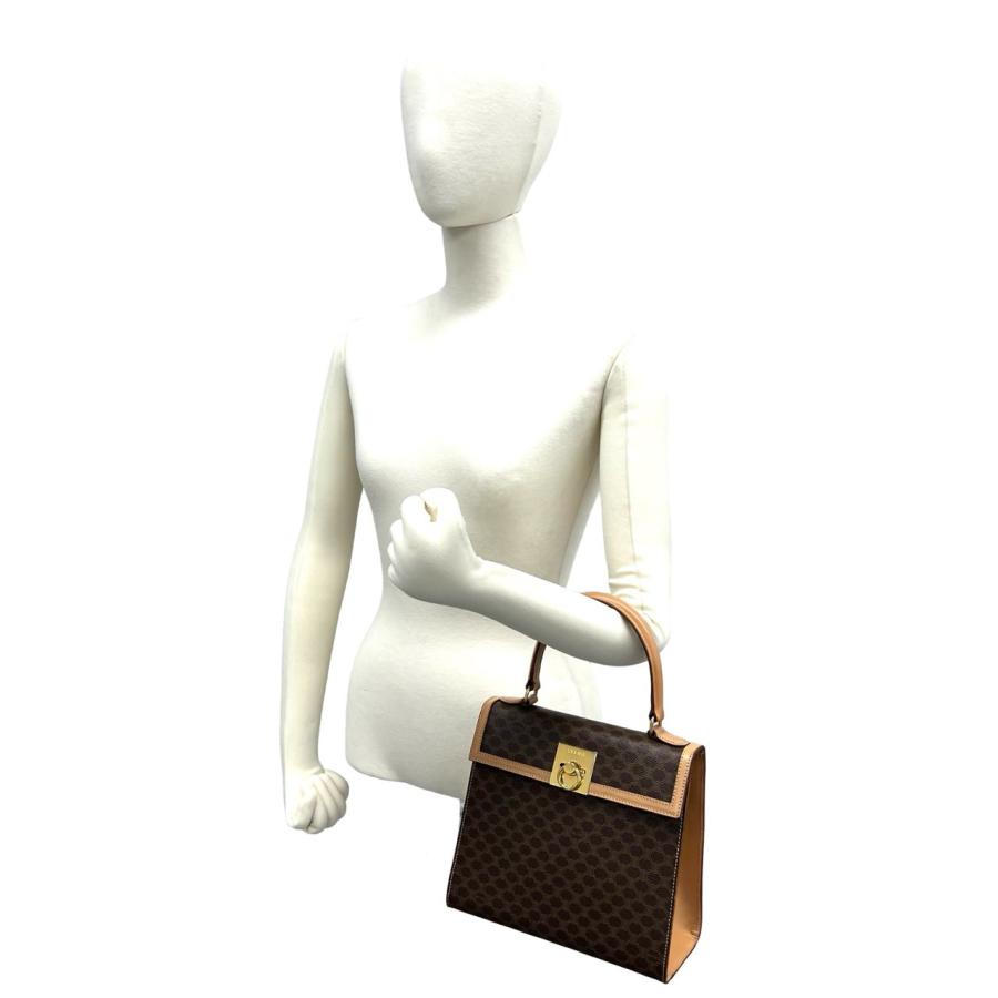 CELINE（セリーヌ） 極 美品 ヴィンテージ マカダム 柄 ロゴ リング
