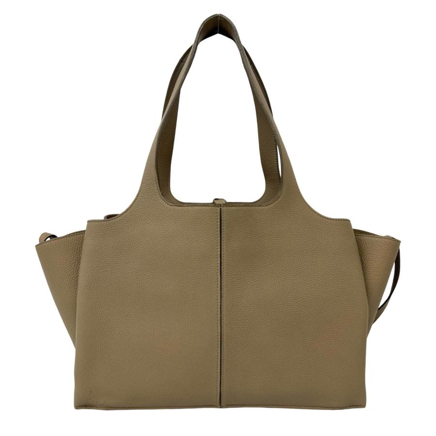 CELINE（セリーヌ） 極 美品 保存袋付 トライフォールド ロゴ レザー