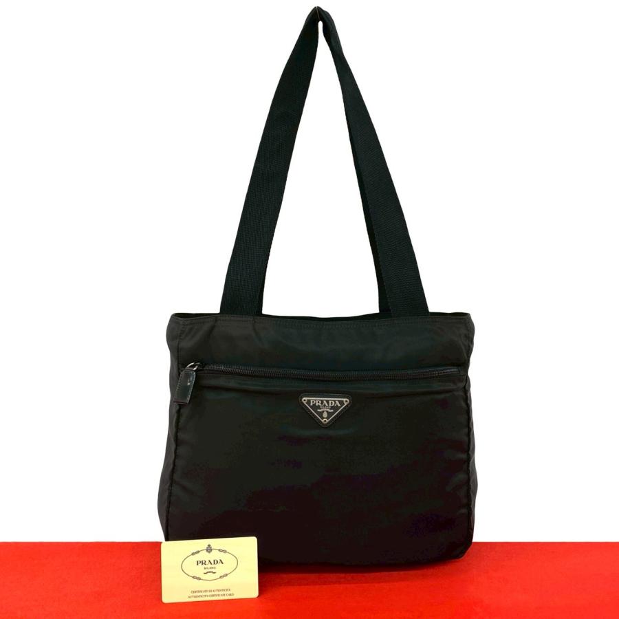 PRADA（プラダ） 極 美品 希少品 三角ロゴ トライアングルロゴ 金具