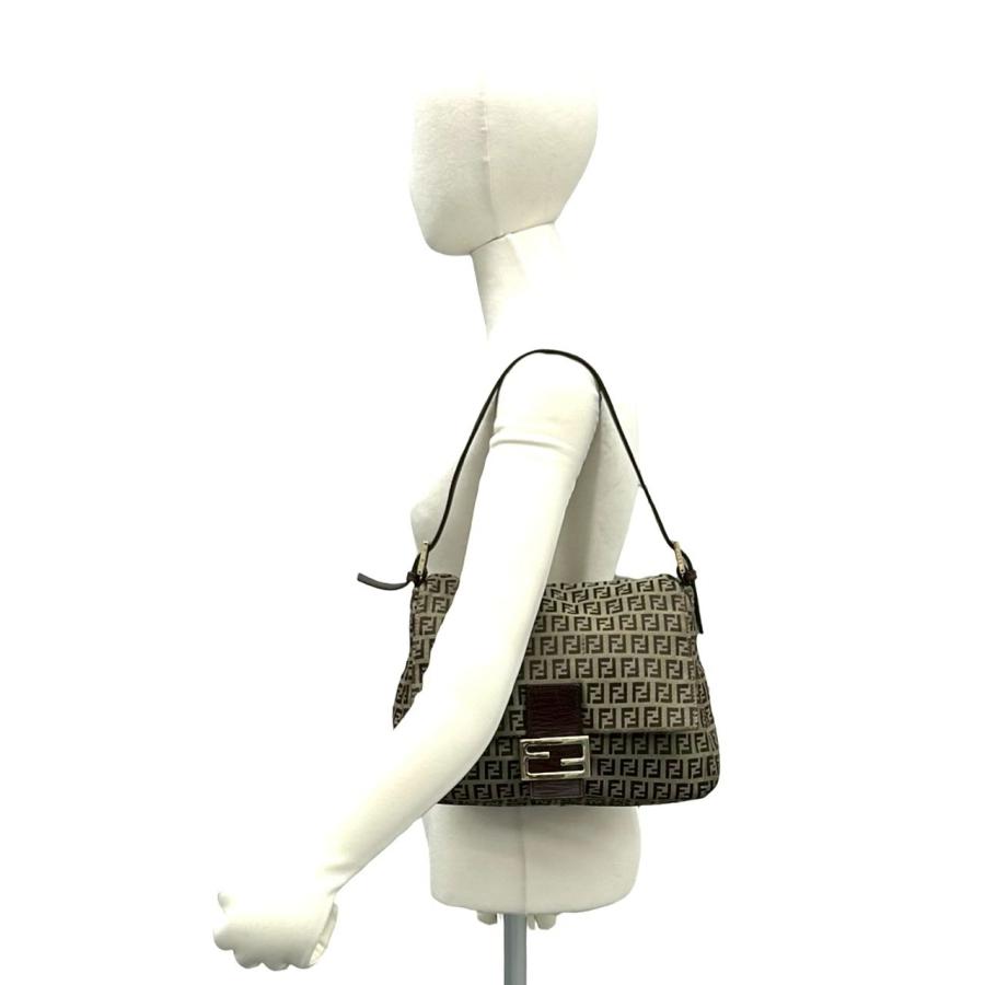FENDI（フェンディ） 極 美品 袋付き ズッキーノ FF 柄 キャンバス