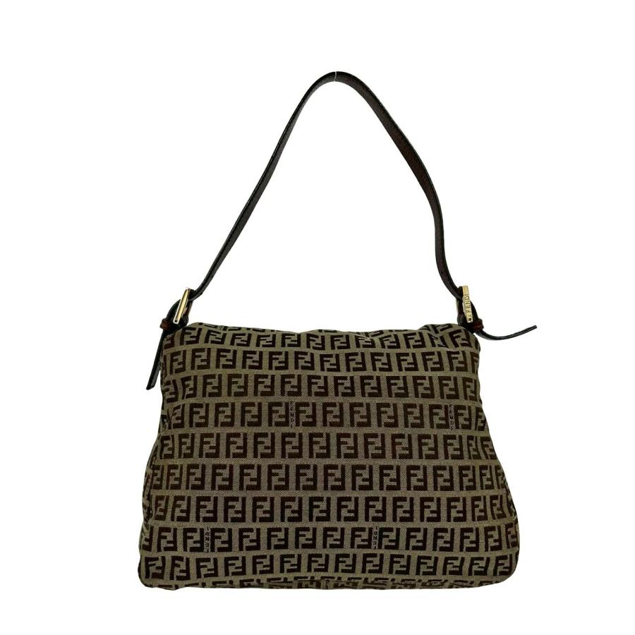 FENDI（フェンディ） 極 美品 袋付き ズッキーノ FF 柄 キャンバス