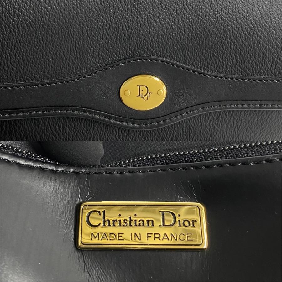 極 美品 Christian Dior ディオール ヴィンテージ ハニカム ロゴ 柄