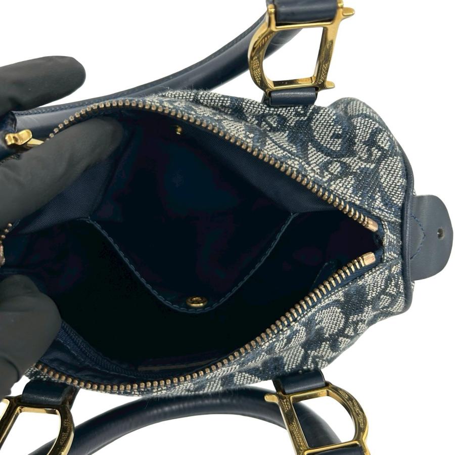 極 美品 Christian Dior ディオール ヴィンテージ トロッター柄