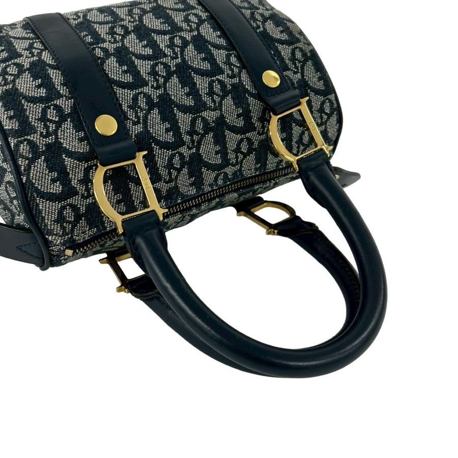 極 美品 Christian Dior ディオール ヴィンテージ トロッター柄