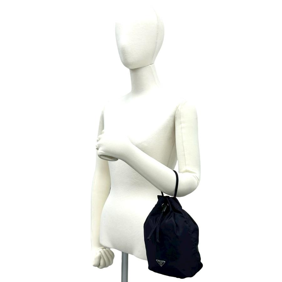 PRADA（プラダ） 極 美品 カード付き 三角ロゴ プレート 金具 テスート