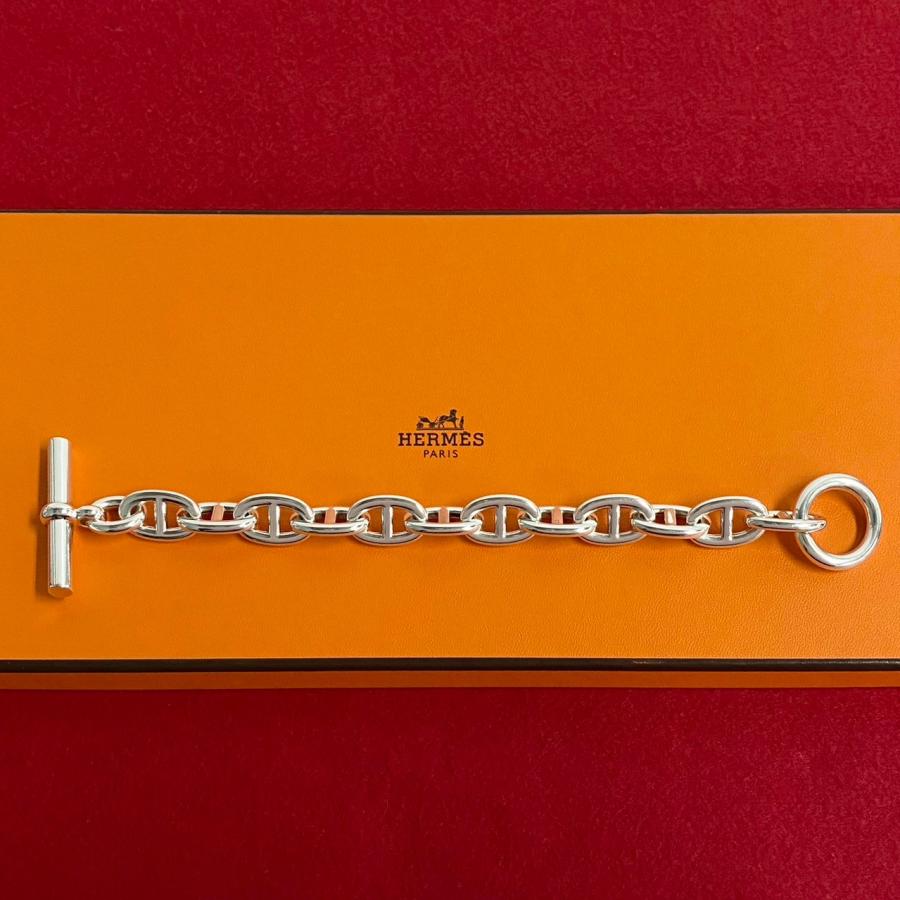 HERMES（エルメス） 極 美品 シェーヌダンクル TGM 12コマ シルバー925
