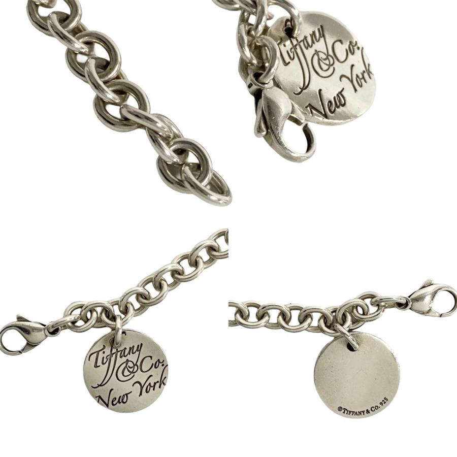 TIFFANY&Co. 極 美品 箱 袋付き ティファニー ノーツ ラウンドタグ 