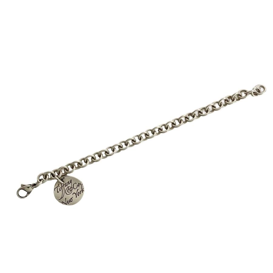 TIFFANY&Co.（ティファニー） 極 美品 箱 袋付き ノーツ ラウンドタグ
