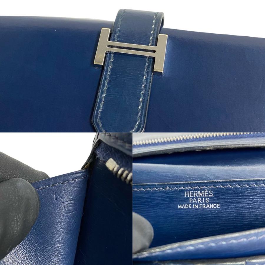 HERMES 極 美品 希少品 □F 刻印 エルメス ベアン カーフレザー HERMES 極 美品 希少品 □F 刻印 エルメス ベアン カーフレザー
