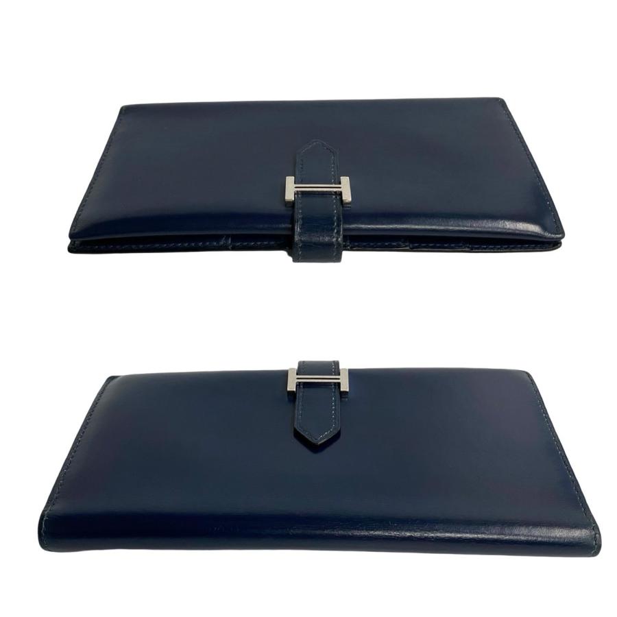 HERMES 極 美品 希少品 □F 刻印 エルメス ベアン カーフレザー HERMES 極 美品 希少品 □F 刻印 エルメス ベアン カーフレザー