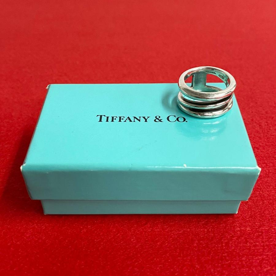 TIFFANY&Co.（ティファニー） 極 美品 箱 袋付き ダイアゴナル リング