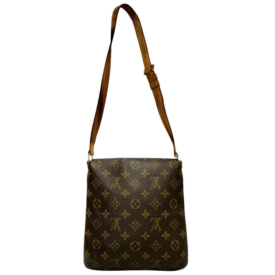 ほぼ未使用 LOUIS VUITTON ルイヴィトン ミュゼット サルサ モノグラム レザー 本革 ミニ ショルダーバッグ ポシェット ブラウン 25680 LOUIS VUITTON（ルイ・ヴィトン） ほぼ未使用 ミュゼット サルサ