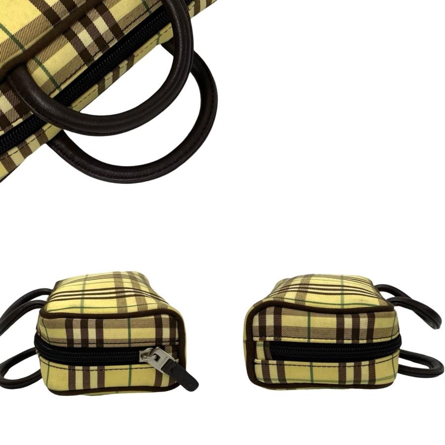 極 美品 BURBERRY バーバリー ヴィンテージ ノバチェック レザー 本革