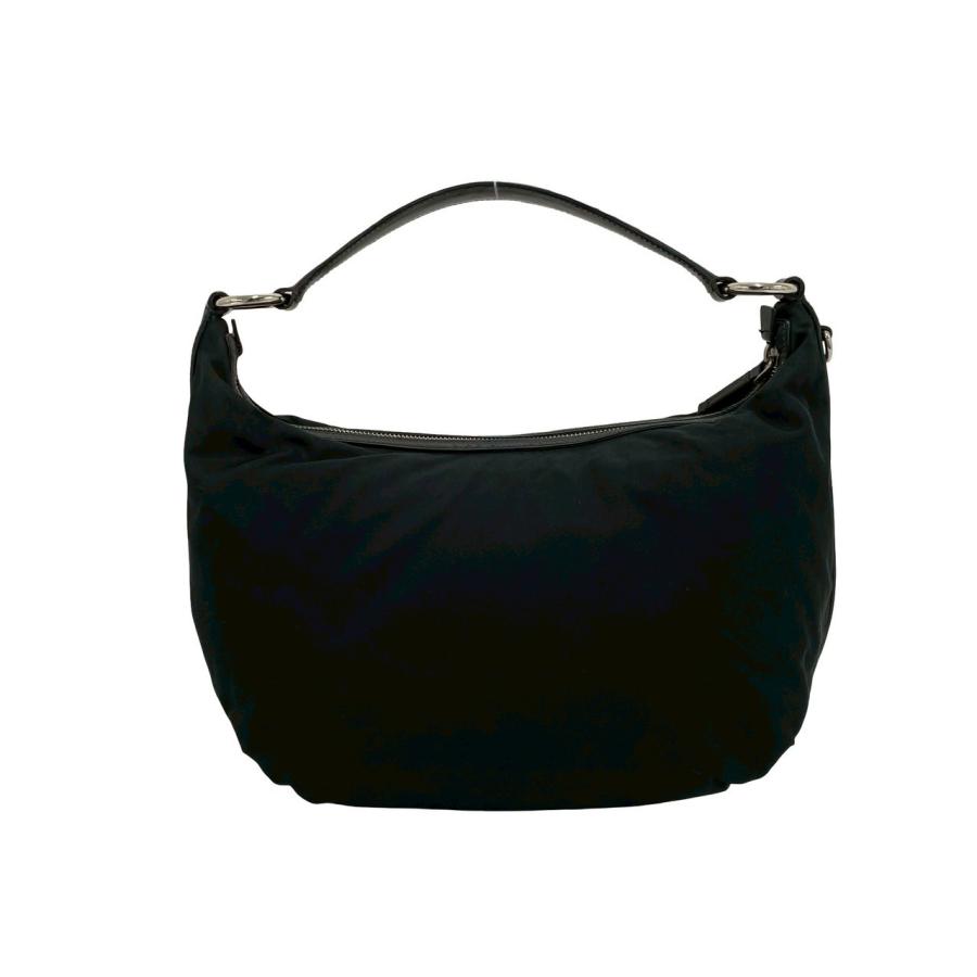 PRADA（プラダ） 極 美品 希少品 ロゴ 刻印 ナイロン パテントレザー