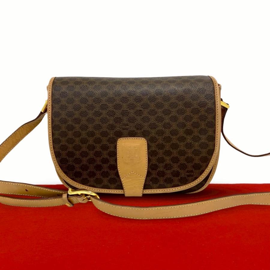 CELINE（セリーヌ） 極 美品 ヴィンテージ マカダム ブラゾン