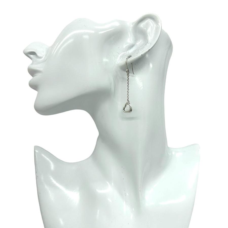 TIFFANY&Co.（ティファニー） 極 美品 オープンハート ピアス シルバー