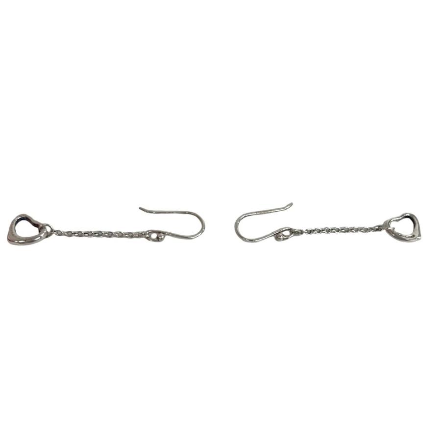 TIFFANY&Co.（ティファニー） 極 美品 オープンハート ピアス シルバー