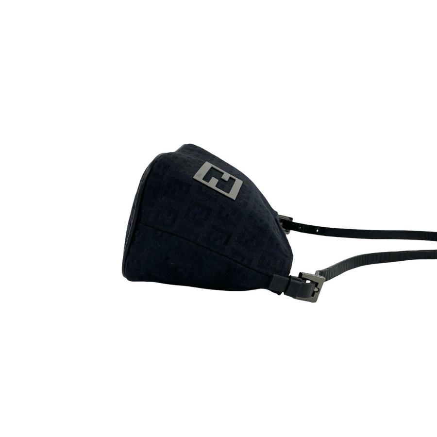 FENDI（フェンディ） 極 美品 ズッキーノ 柄 キャンバス レザー 本革