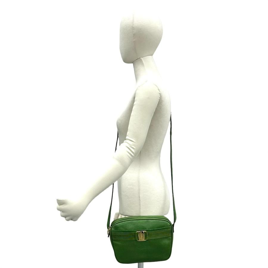 極 美品 Salvatore Ferragamo サルヴァトーレフェラガモ ヴァラリボン