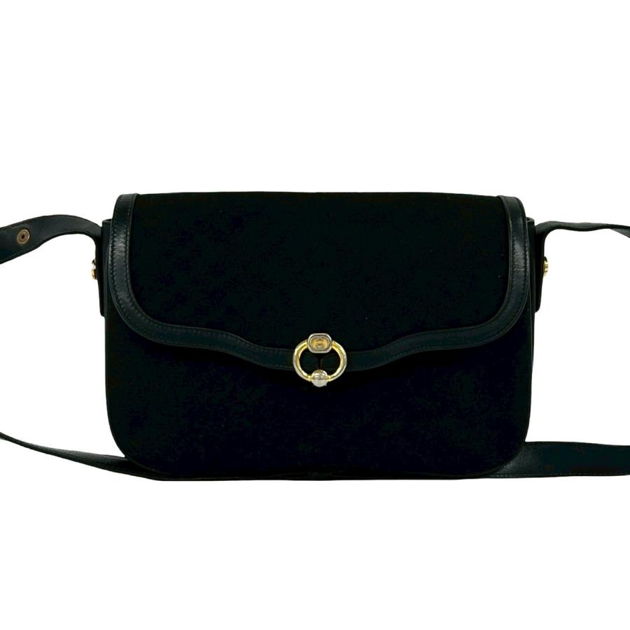 中*屋様 希少　GUCCI ブラック ショルダーバッグ　ヴィンテージ GUCCI（グッチ） 極 美品 オールドグッチ ヴィンテージ マイクロGG