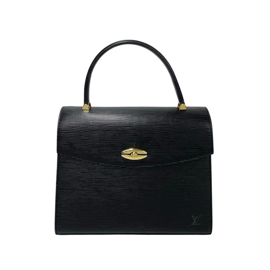 LOUIS VUITTON ルイヴィトン マルゼルブハンドバッグ エピレザー 黒 LOUIS VUITTON（ルイ・ヴィトン） ほぼ未使用 ヴィンテージ マルゼルブ