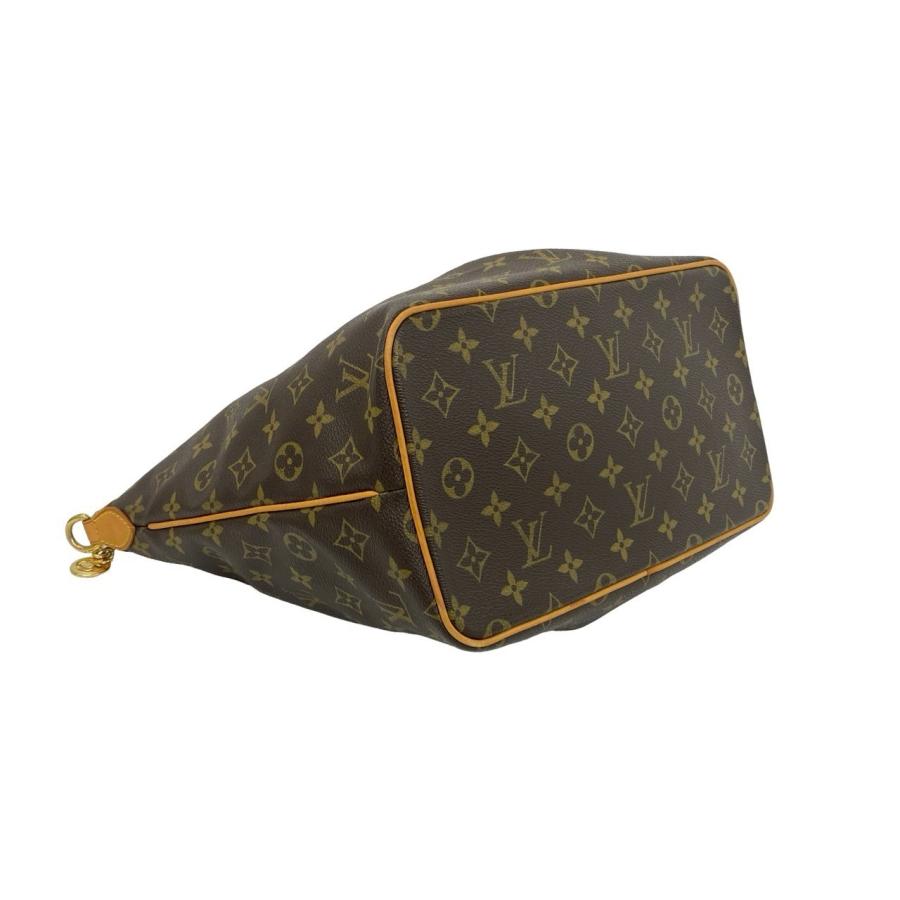 極 美品 LOUIS VUITTON ルイヴィトン パレルモ PM モノグラム レザー 本革 2way ショルダーバッグ トートバッグ ブラウン 茶 25655_7