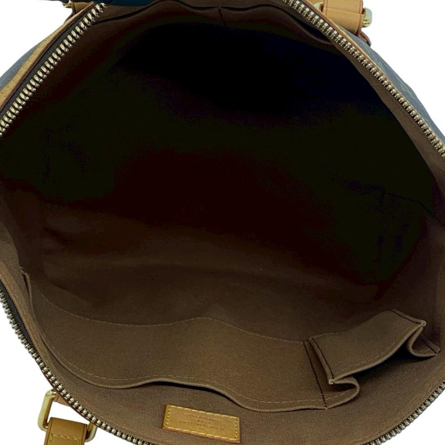 極 美品 LOUIS VUITTON ルイヴィトン パレルモ PM モノグラム レザー 本革 2way ショルダーバッグ トートバッグ ブラウン 茶 25655_9