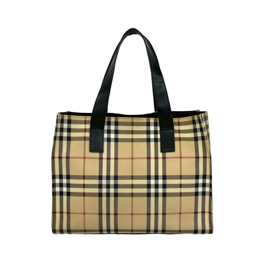 BURBERRY（バーバリー） 極 美品 ノバチェック 柄 レザー 本革