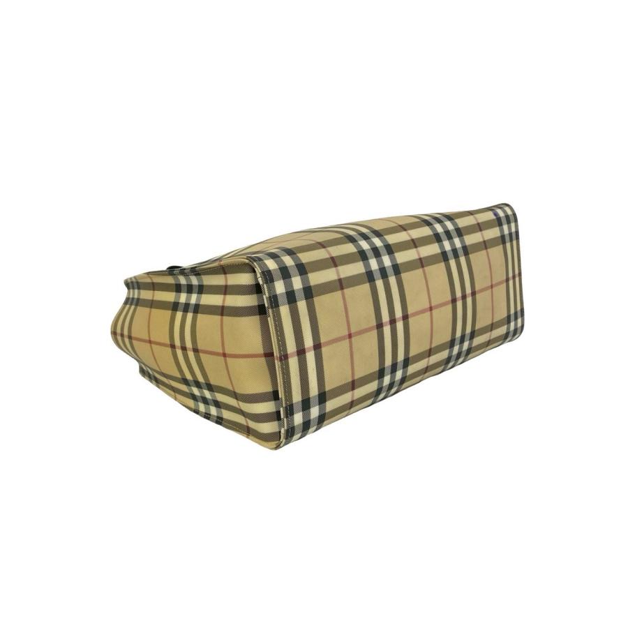 BURBERRY（バーバリー） 極 美品 ノバチェック 柄 レザー 本革