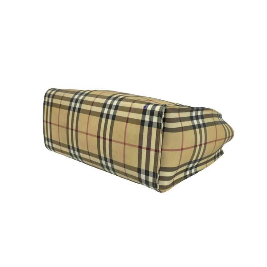 Burberry バーバリー ハンドバッグ ミニトート ノバチェック レザー バーバリー ミニトートバッグ ノバチェック レザー キャンバス 【公式