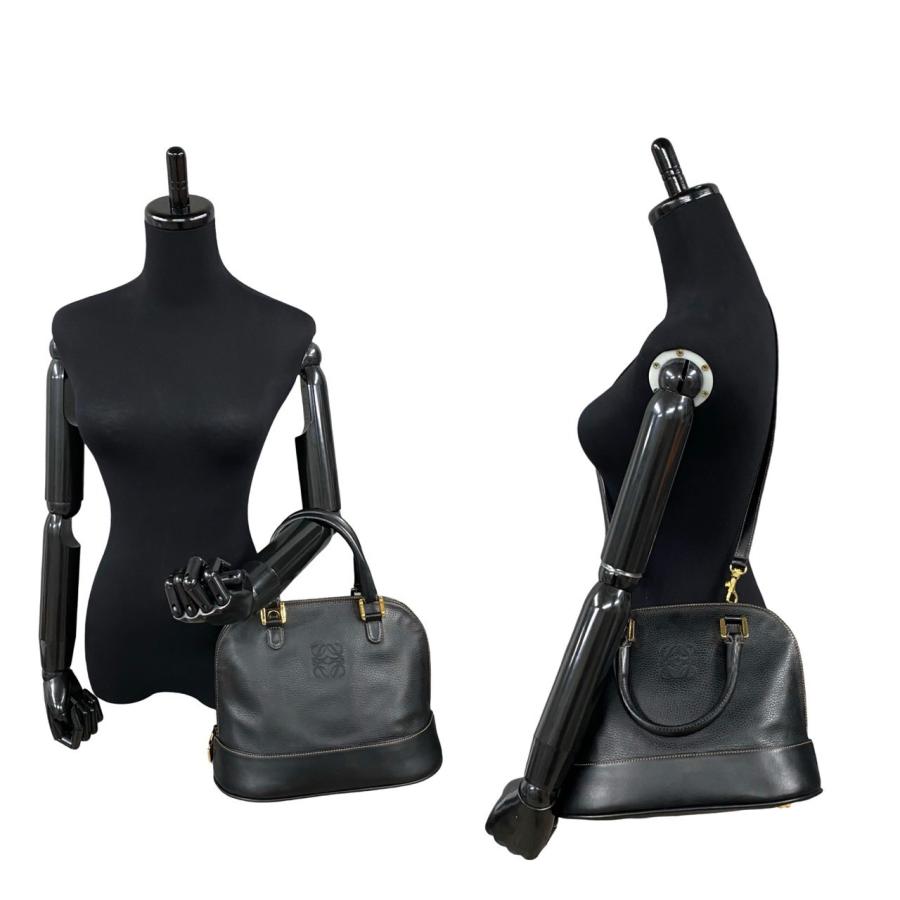 LOEWE 極 美品 袋付き ロエベ アナグラム ロゴ レザー 本革 2way LOEWE 極 美品 袋付き ロエベ アナグラム ロゴ レザー 本革 2way