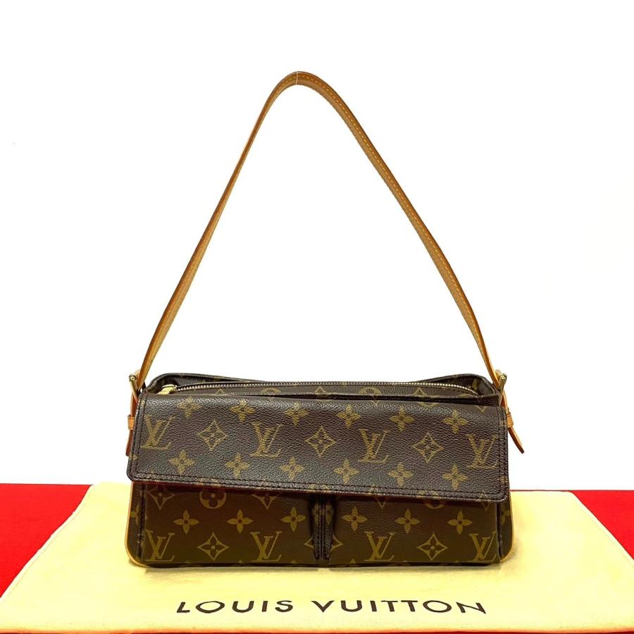 ルイヴィトン Louis Vuitton ショルダーバッグ LOUIS VUITTON（ルイ・ヴィトン） ほぼ未使用 保存袋付 ビバシテ MM