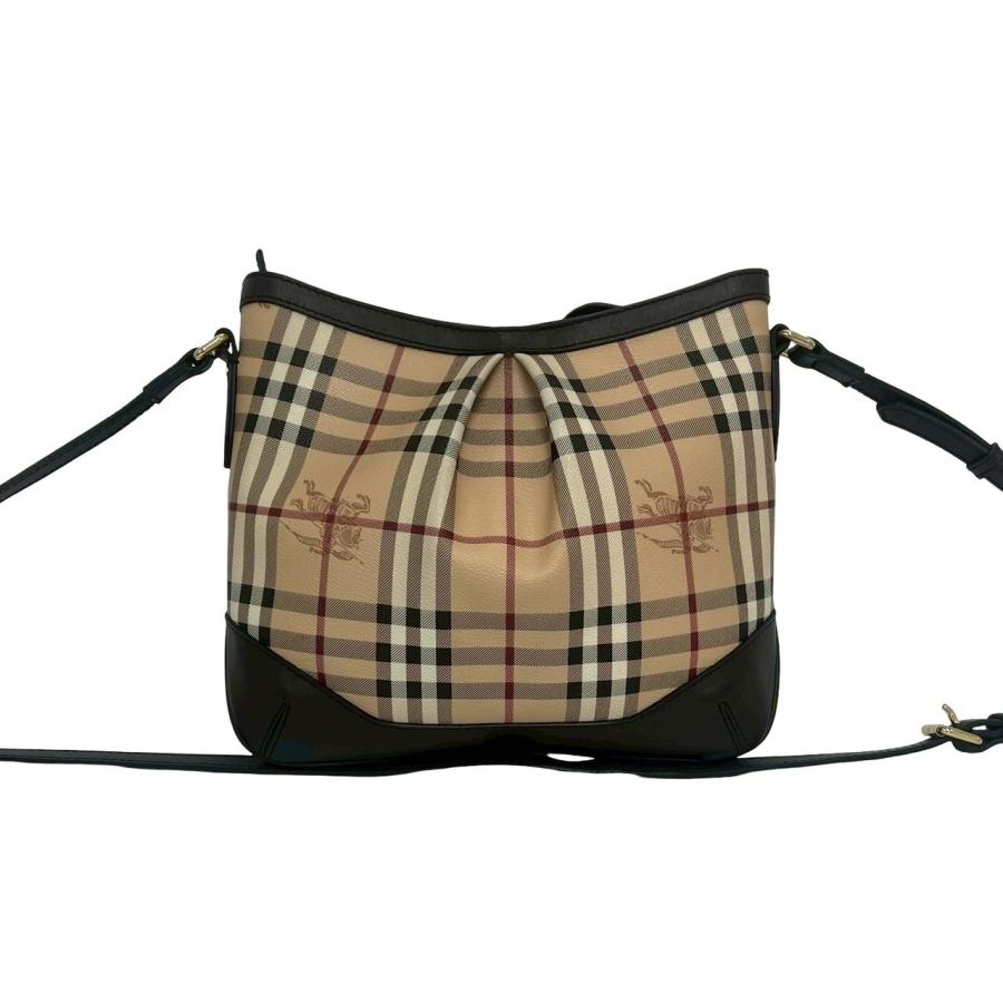 BURBERRY（バーバリー） 極 美品 ノバチェック 柄 シャドーホース ロゴ