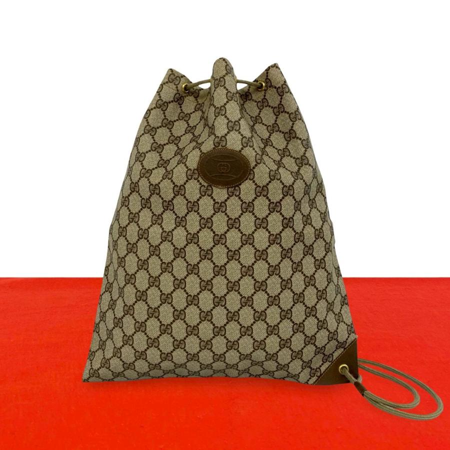 GUCCI（グッチ） 極 美品 ヴィンテージ オールドグッチ GG ロゴ レザー